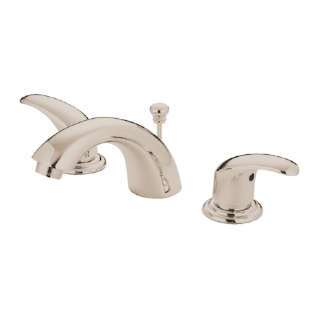 Kingston Brass Mini-Widespread Bathroom Faucet, Brushed Nickel KB6958LL